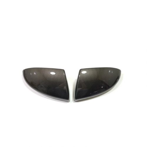 Carbon fiber car rearview mirror cover trim 2pc for toyota crown 2023-2025