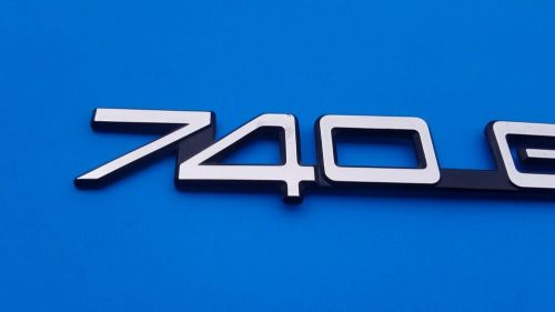 1983-1994 VOLVO 740 GLE REAR TRUNK LID EMBLEM LOGO BADGE SYMBOL SIGN USED OEM B4, US $20.00, image 2