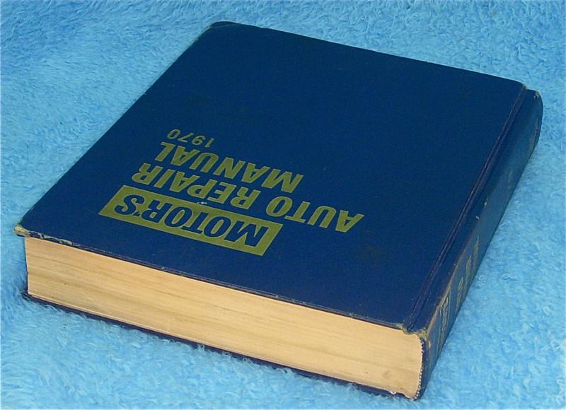 MOTOR'S AUTO REPAIR MANUAL 1964 - 1970 33rd EDITION, US $23.99, image 6