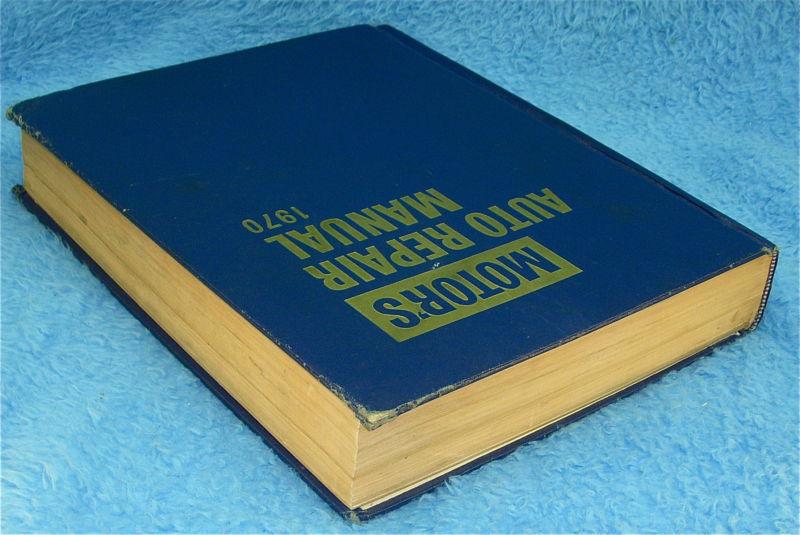 MOTOR'S AUTO REPAIR MANUAL 1964 - 1970 33rd EDITION, US $23.99, image 7