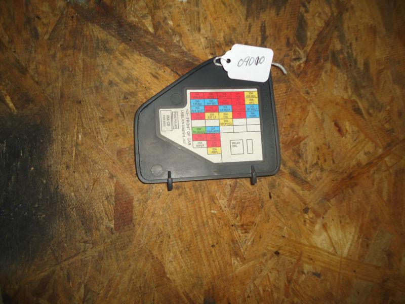 Fuse Block Panel Cover In Dash Black Pontiac Sunfire & More 1995-2005 09010, US $20.89, image 2