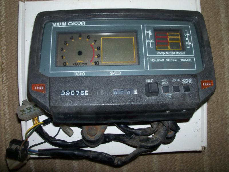 82 83 yamaha xv920r  xv 920r virago instrument cluster, gauges, 39k miles 
