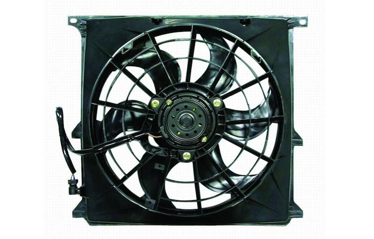 Replacement ac condenser cooling fan assembly bmw 3 series m series 64508372039