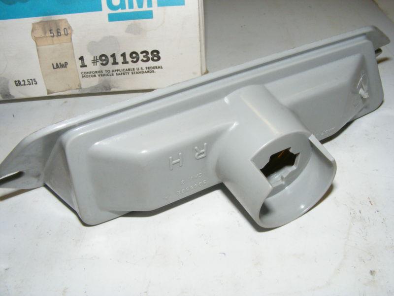 1973 CHEVROLET PASSENGER RH MARKER PARK LAMP NOS NEW OLD STOCK, US $12.49, image 3