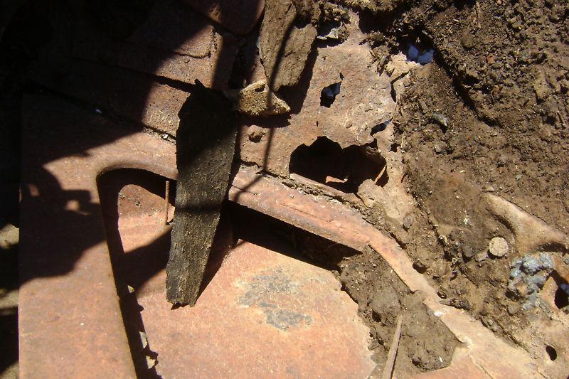 1936 36 Chevy COWL SECTION Patch Rat Rod, US $350.00, image 9