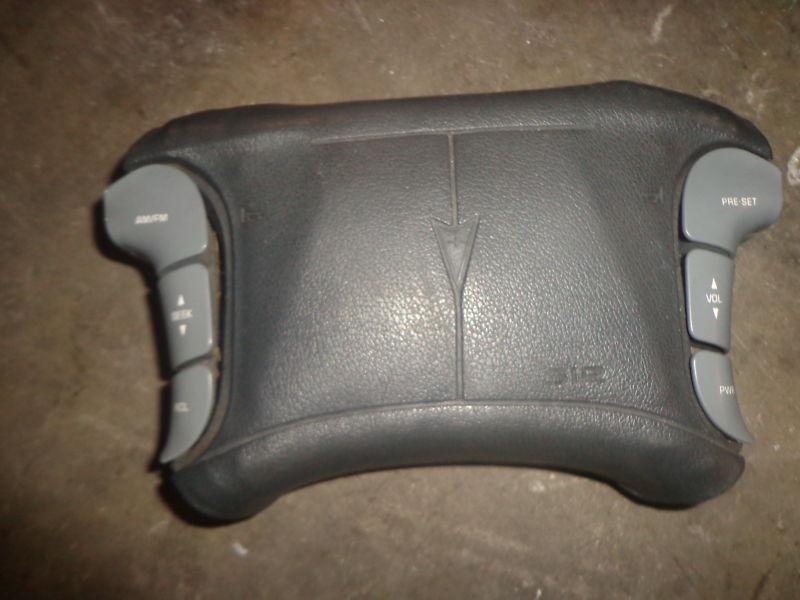 93-94 pontiac firebird trans am driver airbag air bag lh with radio controls