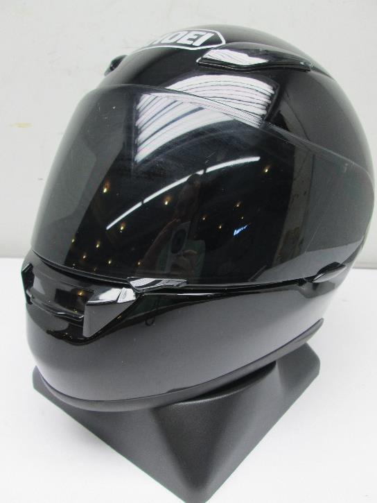 Shoei rf-1100 solid full-face motorcycle helmet gloss black med