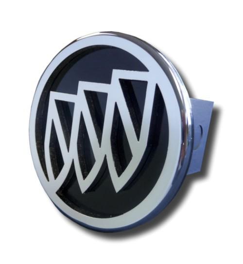 Buy GM Buick Chrome on Black Trailer Hitch Plug Made in USA Genuine in