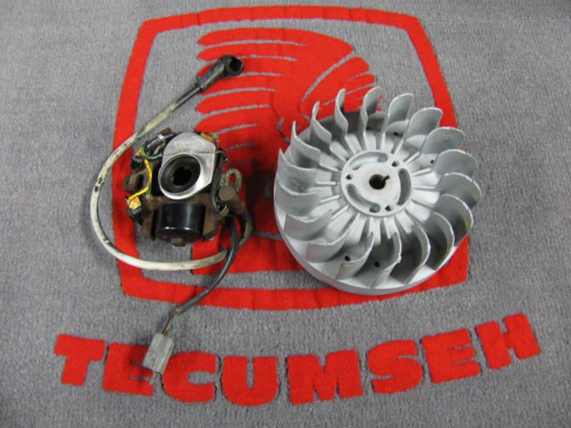 Tecumseh h50 lighted flywheel and magneto vintage mini bike rupp snowblower etc