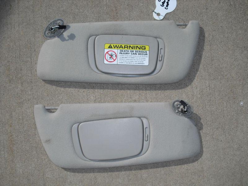 Buy 99 00 01 02 03 04 Jeep Grand Cherokee Sun Visor Pair in Lockport
