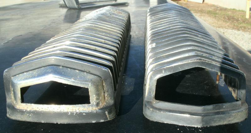 1967 67 68 Mercury Cougar Rear Tail Light Bezel Trim Grill Pair XR7 GT GTE OEM, US $49.99, image 5