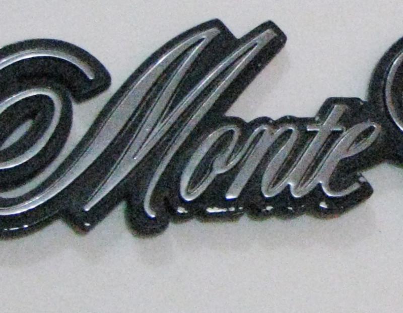 Monte Carlo Emblem 81 82 83 84 85 86 87 CHEVY, US $15.00, image 4