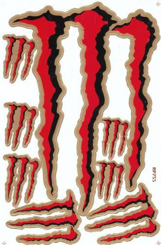 St137 sticker decal motorcycle car bike motocross racing stickers