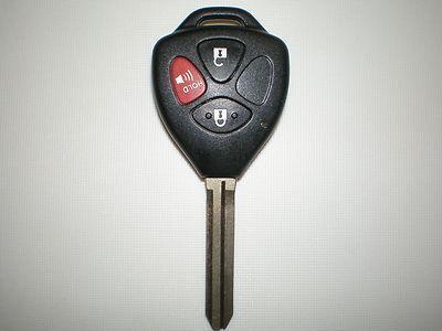 Toyota matrix highlander remote keyless entry key fob gq4-29t / 3 button