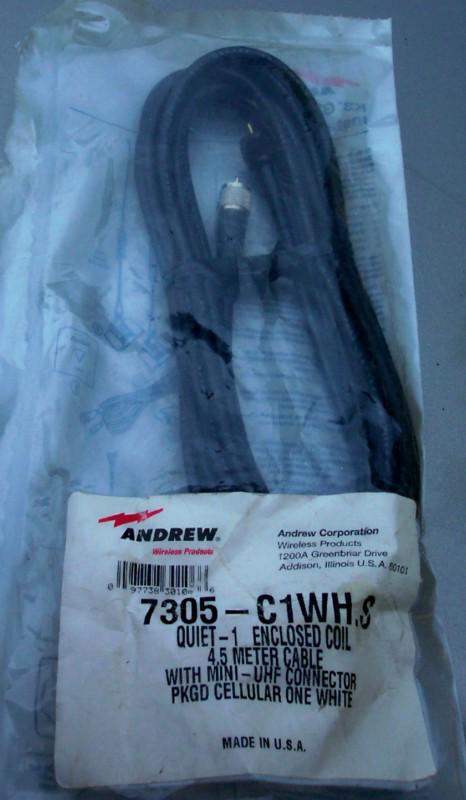 Andrew corp. 7305-c1wh.s cable for antenna