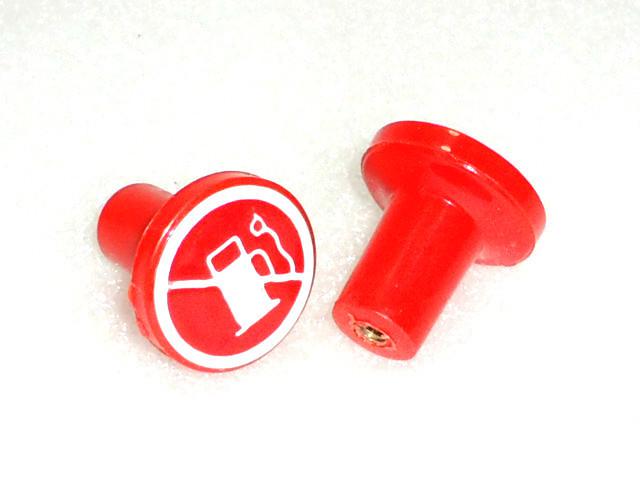 Massey ferguson 35,35x,135 stop control knob x 2,tractor parts 