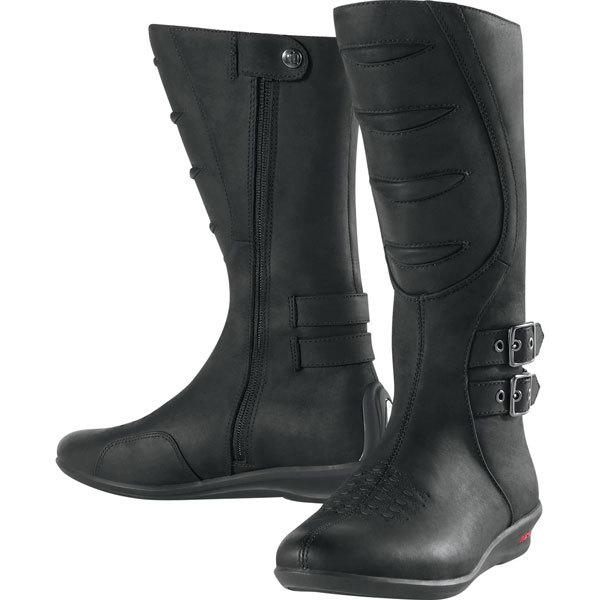 Black 9 icon sacred tall women's boots