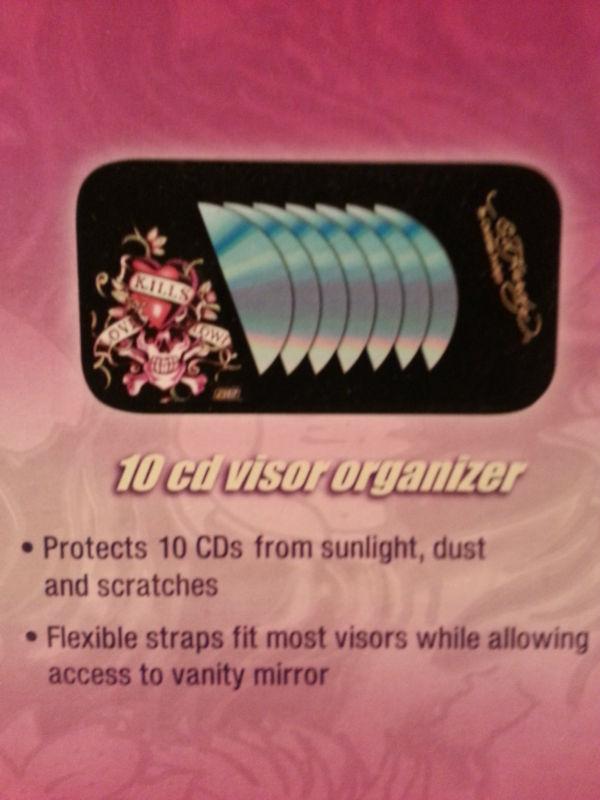 ED HARDY AUTO EXPRESSIONS GIFT SET....STEERING WHEEL COVER, CD ORGANIZOR..& MORE, US $20.00, image 5