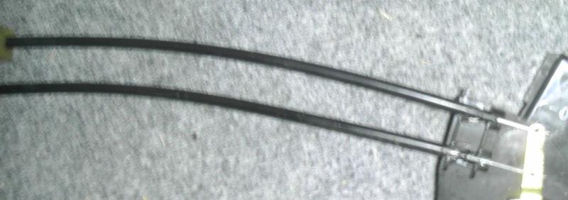 1988-1991 honda crx si heater control cables rare