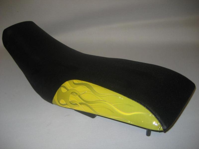 Honda trx 400ex yellow ghost flame motoghg seat cover#ghg16458scptbk16557