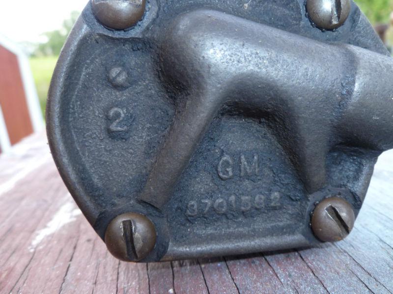 Buy OIL PUMP COMPLETE WITH PICK UP, CHEVY 235 C.I. 50'S TRUCK in Ortonville, Michigan, US, for