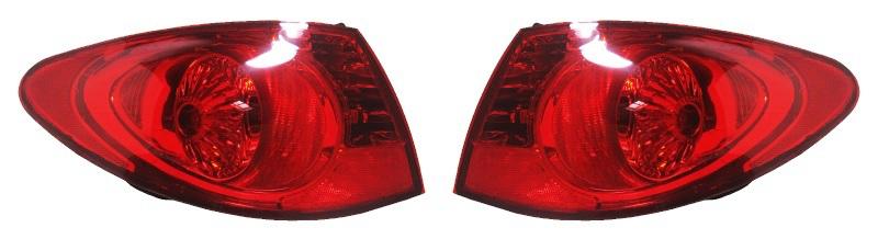 Tail light brake lamp assembly rear pair set driver passenger side left+right
