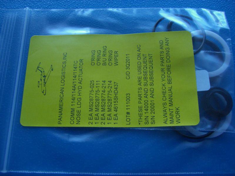 Commander 114/114a/114b/114tc nose ldg hyd actuator seal kit