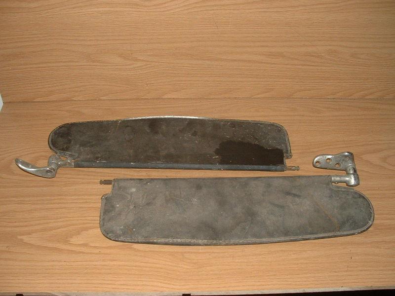 55 56 57 chevy bel air pontiac convertible original complete sunvisors visors