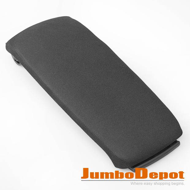 Black Cloth Center Console Armrest Cover Lid Set Fits For Audi A6 2001 02 - 2005, US $19.99, image 4