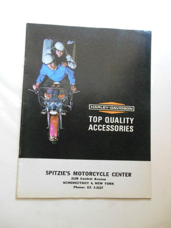 1966 harley davidson accessory catalog brochure electra-glide sporstsers xlh ch 