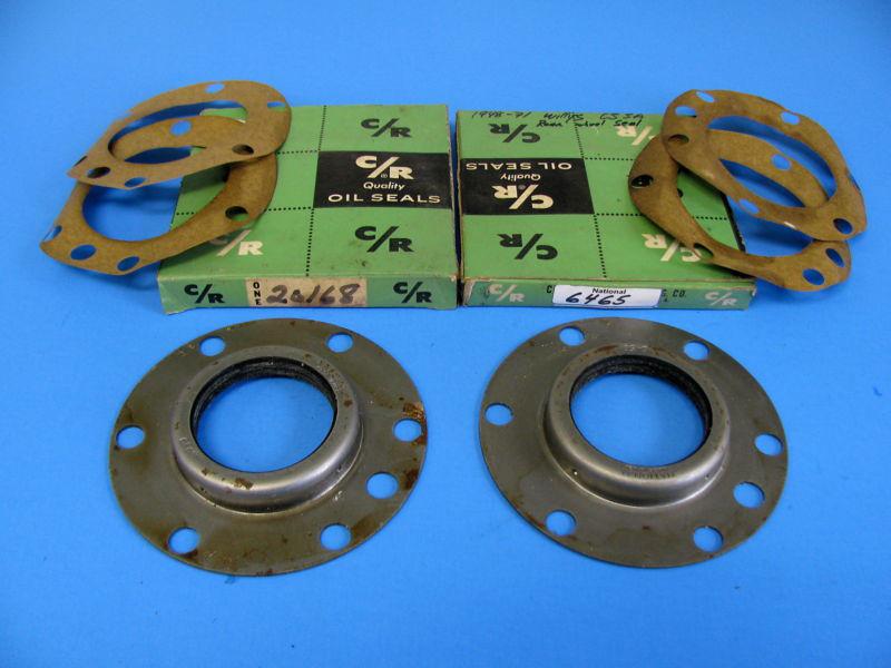 2 new 1947 1948 1949 1950 1951 jeep 1 ton pickup 4wd rear wheel seals 6465 20168