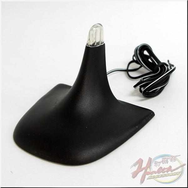 CAR BLACK Decoration Shark Fin Antenna BLUE LIGHT, US $15.99, image 2