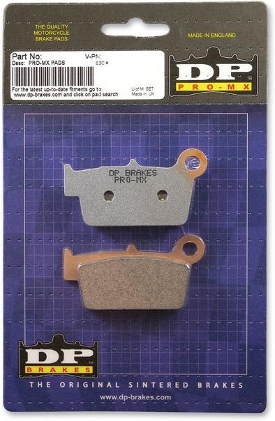 Dp brakes pro mx brake pads sdp640 gas gas pampera ec