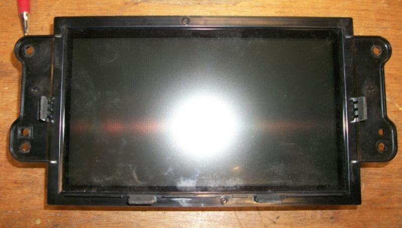 07 08 09 acura rdx info-gps-tv screen display screen dash w/nav 1093314