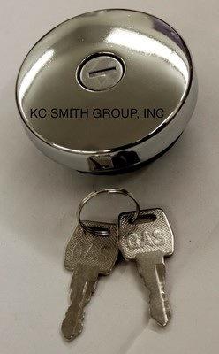 1947-1971 chevy/gmc truck chrome locking gas cap w/2 keys