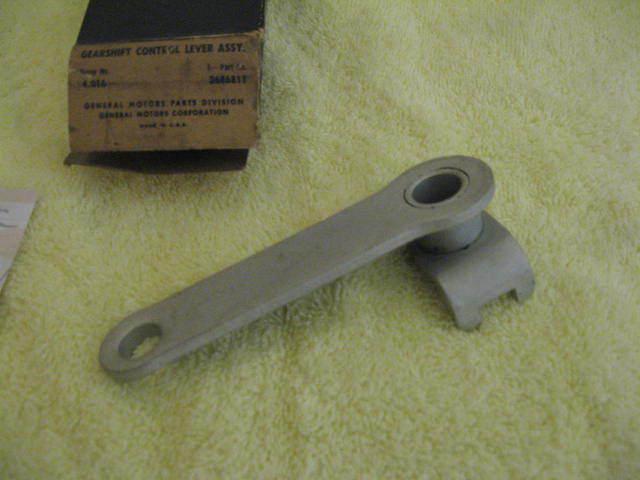 48 49 50 51 52 53 54 55 chevy car chevy truck gearshift control lever assy  nos