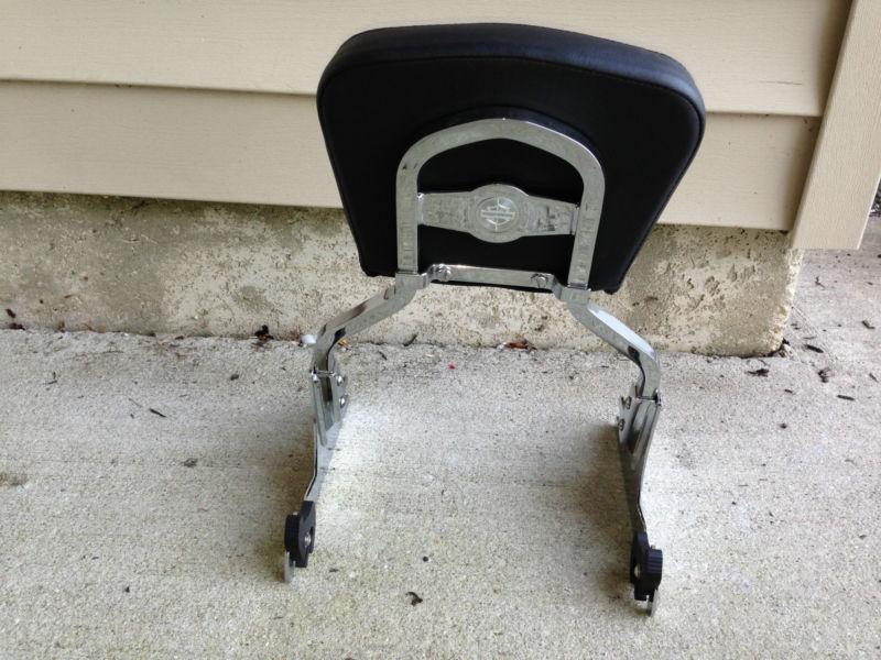 Buy Softail Detachable Sissy bar and Pad low wide tire in Coram, New