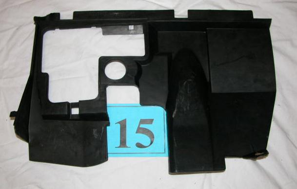 90-92 camaro firebird driver side under dash trim closeout panel  nice