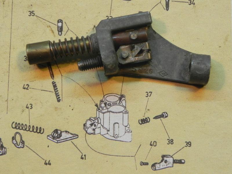 Vespa choke valve for gs160 or ss180 carburettor