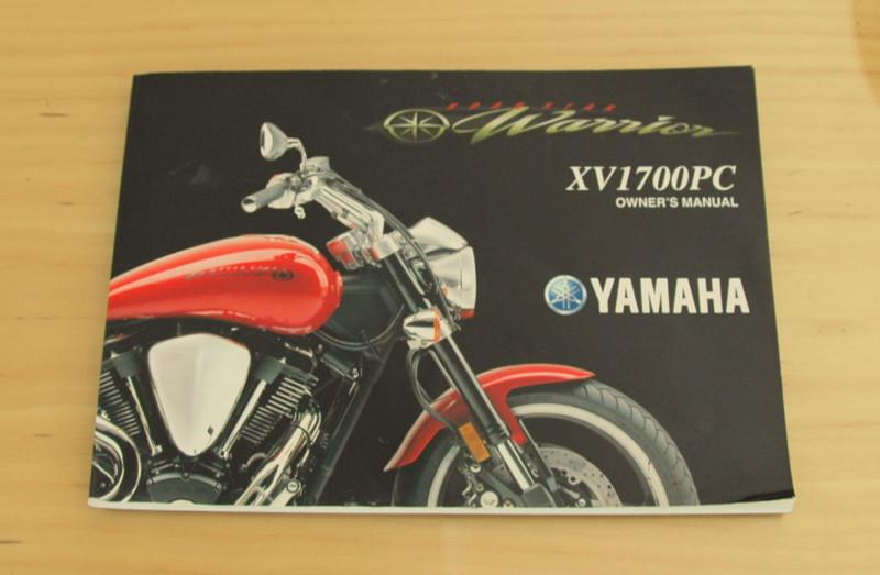 Yamaha road star warrior owners manual