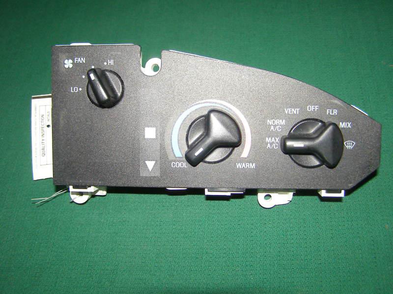 1998 1999 2000 ford van ac climate control oem  w/o auxilary ac 