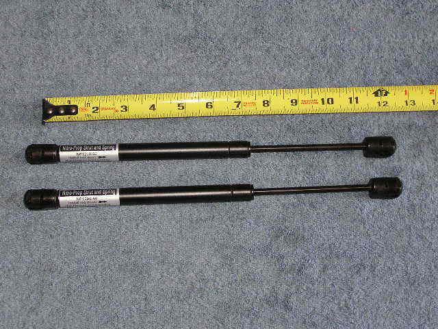 2ea rv marine 12" 50# nitro-prop gas spring strut lid bay door hatch rod stay