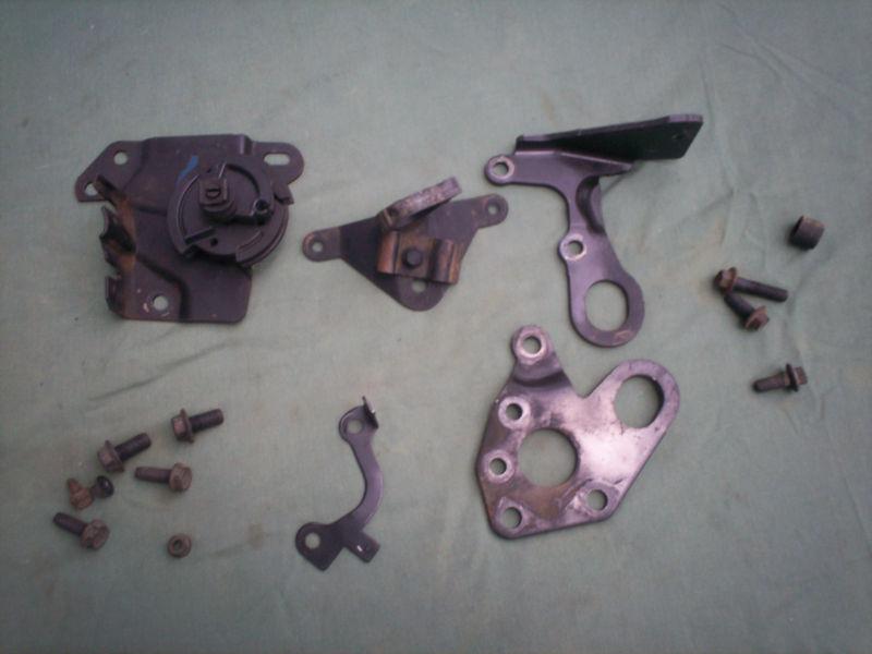 87 buick century 4tech engine pull bracket, fuel line bracket, acc. cable brkt., US $15.13, image 2
