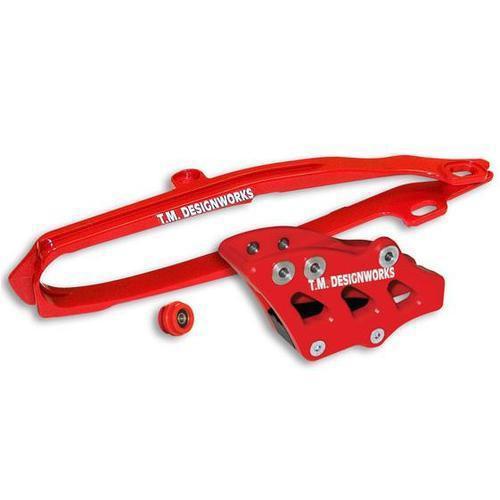 Tm designworks factory edition chain slide-n-guide kit red suzuki rmz 250 450