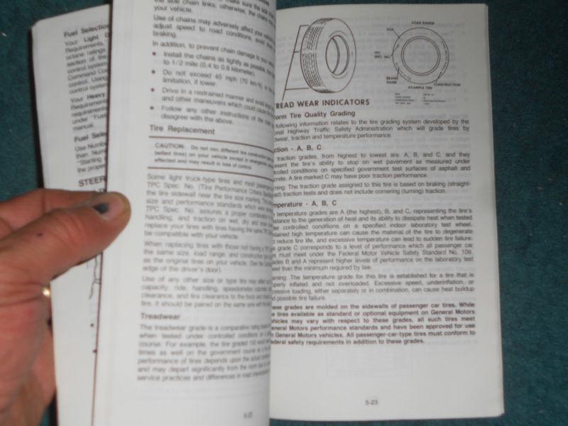 1983 GMC TRUCK OWNER'S MANUAL / 1500-3500 ORIGINAL GUIDE BOOK, US $22.50, image 3