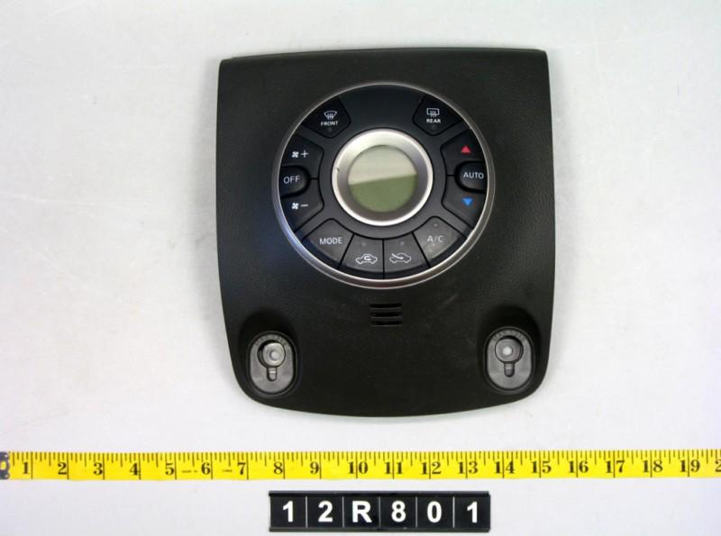 09 cube temperature climate control ac heat unit panel switch 12r801