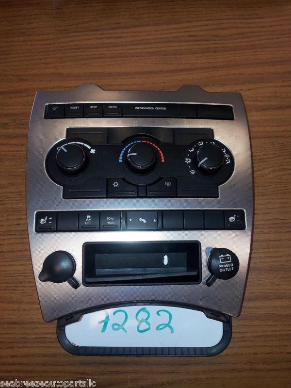 05-07 jeep grand cherokee p55037979aa climate temperature control unit a/c heat