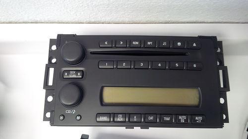 2005 corvette c6 bose am/fm cd radio head unit 15293895
