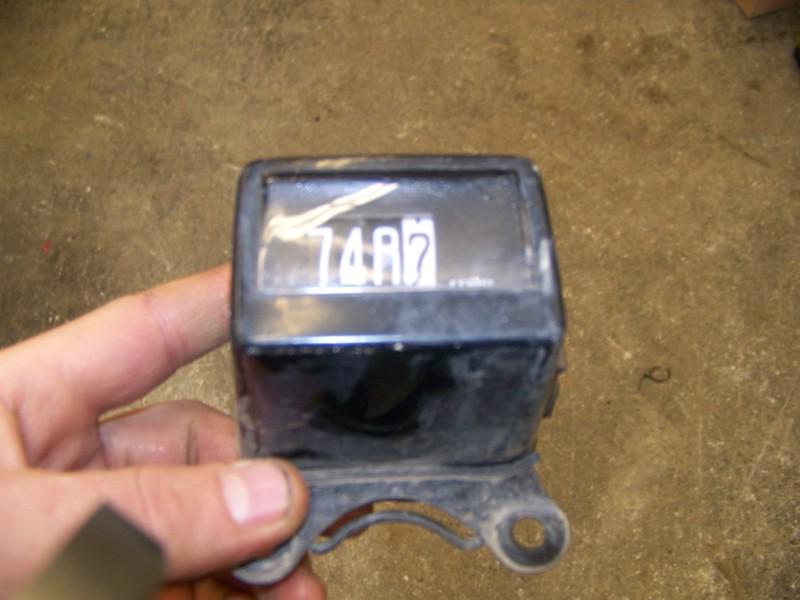 Yamaha wr250f odometer