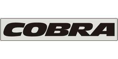 Cobra window banner decal 4-" x 4" made with 3m vinyl